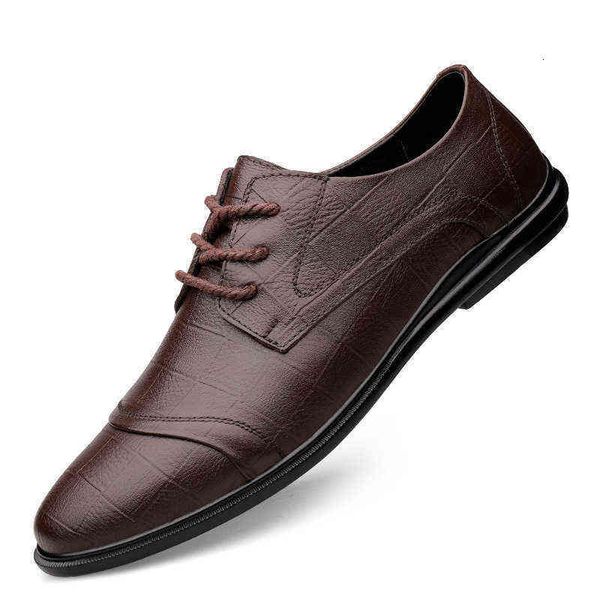 in the autumn of 2021, layer cowhide low rubber outsole formal lear sho men's busins fashion casual, Black
in the autumn of 2021, layer cowhide low rubber outsole formal lear sho men's busins fashion casual, Black