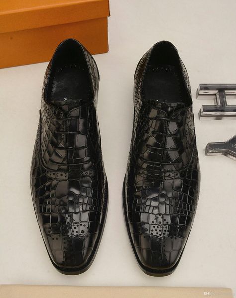 q1 brand plus size men luxury designer dress shoes genuine leather formal business shoes fashion pointed toe male brogue shoe 11, Black
q1 brand plus size men luxury designer dress shoes genuine leather formal business shoes fashion pointed toe male brogue shoe 11, Black
