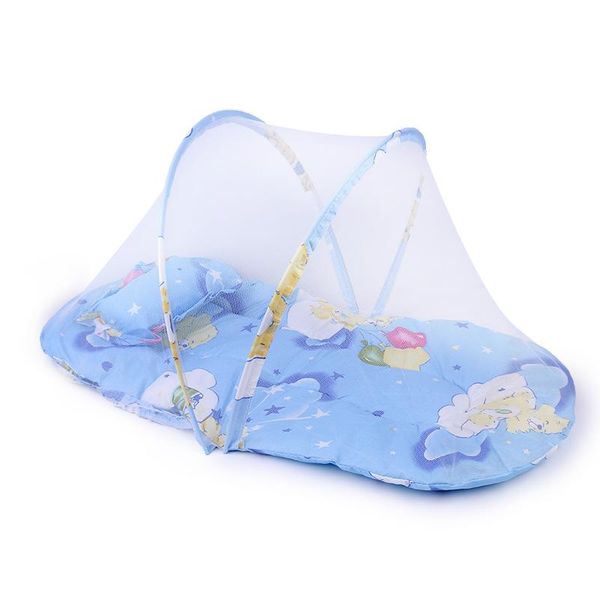 portable folding baby bed nets with pillow outdoor soft cotton matress lightweight sleeping crib netting
portable folding baby bed nets with pillow outdoor soft cotton matress lightweight sleeping crib netting