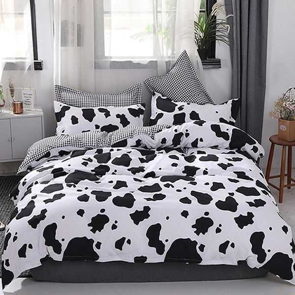 bedding sets home polyester set twin double full duvet cover flat bed sheet pillowcase linen bedroom bedclothes cows pattern
bedding sets home polyester set twin double full duvet cover flat bed sheet pillowcase linen bedroom bedclothes cows pattern