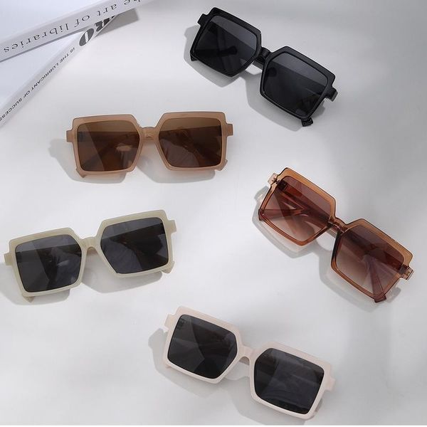 sunglasses square woman simple sun glasses for women european 2021 fashion street s uv400 lady retro travel oculos, White;black
sunglasses square woman simple sun glasses for women european 2021 fashion street s uv400 lady retro travel oculos, White;black