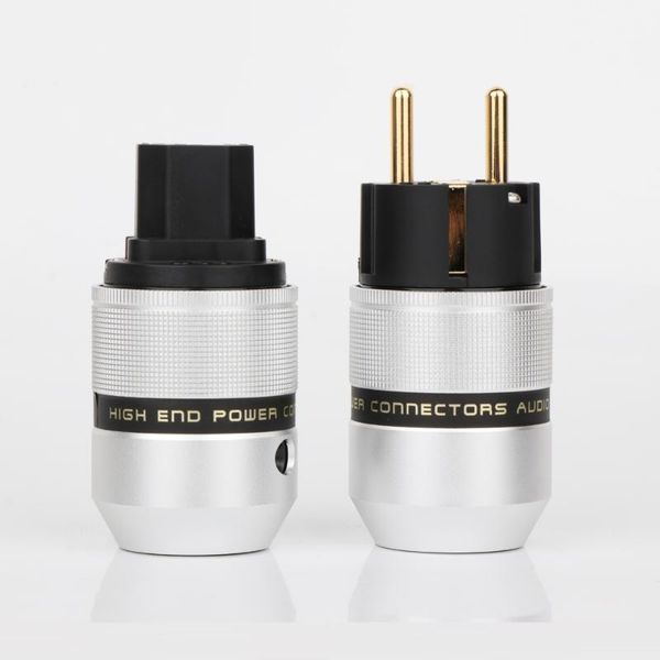 smart power plugs hi-end gold plated eu schuko male female plug cable european standard connector
smart power plugs hi-end gold plated eu schuko male female plug cable european standard connector