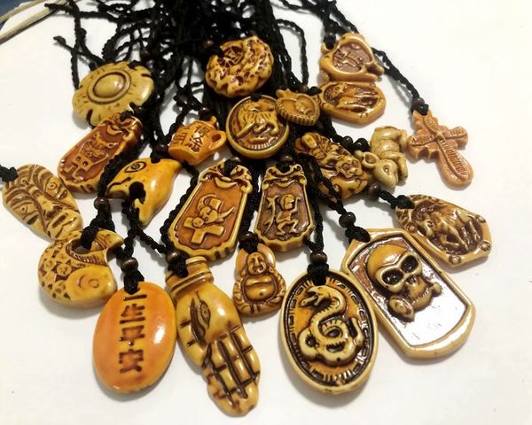 20 pcs classic yak bone vintage tibetan jewelry pendant personalized accessories punk jewelry gift, Silver
20 pcs classic yak bone vintage tibetan jewelry pendant personalized accessories punk jewelry gift, Silver