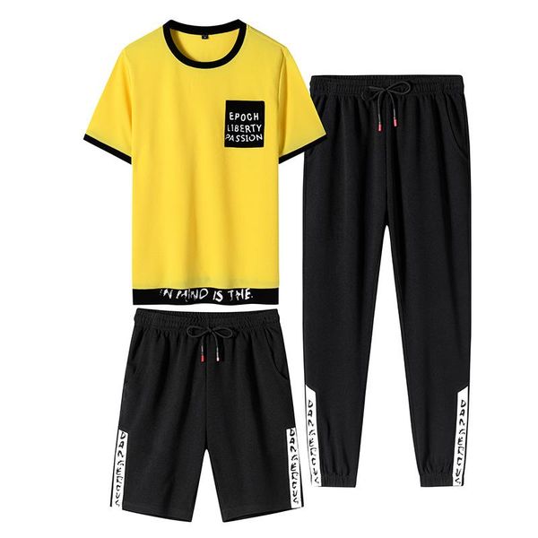 men's tracksuits plus size summer sets 3 piece t-shirts+shorts+pants short sleeve tracksuit men sportswear jogging sweat suits 6xl 7xl, Gray
men's tracksuits plus size summer sets 3 piece t-shirts+shorts+pants short sleeve tracksuit men sportswear jogging sweat suits 6xl 7xl, Gray