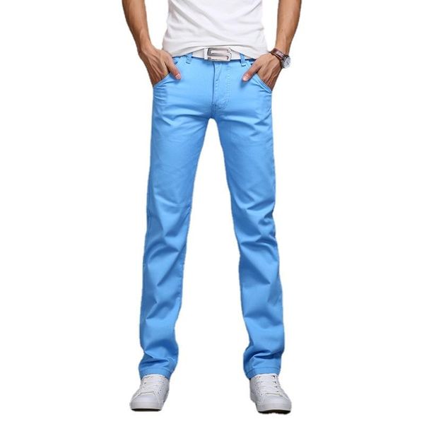 men's pants spring autumn casual cotton slim fit fashion trousers male business clothing 9 colors for men, Black
men's pants spring autumn casual cotton slim fit fashion trousers male business clothing 9 colors for men, Black