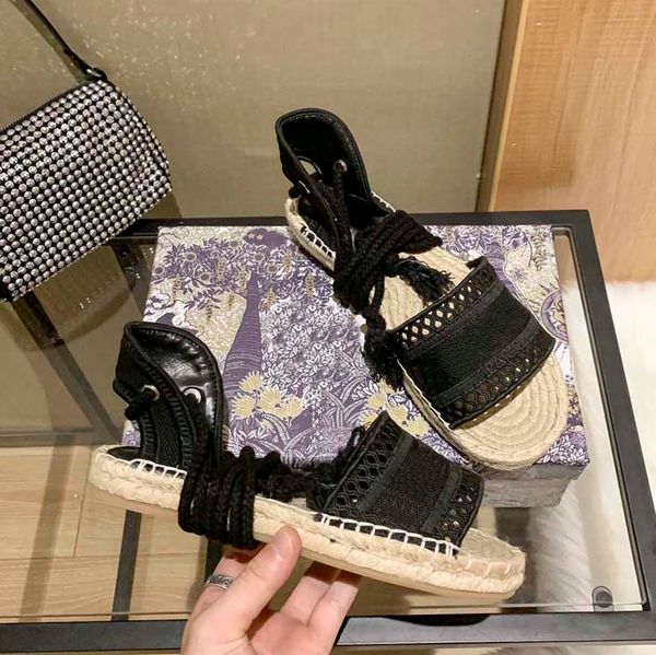 women luxurys designer shoes espadrilles summer designers ladies flat beach half slippers fashion woman loafers fisherman canvas shoe with b, Black
women luxurys designer shoes espadrilles summer designers ladies flat beach half slippers fashion woman loafers fisherman canvas shoe with b, Black