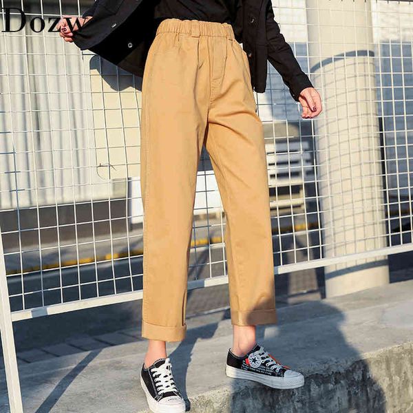 autumn women pants trousers high elastic waist casual solid pants fashion loose pocket plain trousers pantalon femme 210414, Black;white
autumn women pants trousers high elastic waist casual solid pants fashion loose pocket plain trousers pantalon femme 210414, Black;white