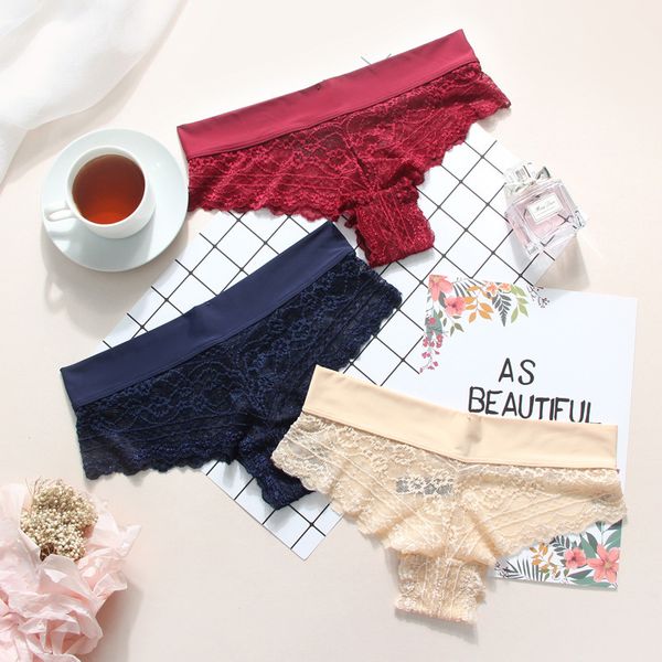 g strings underwear lace underpants women's low waist traceless cotton t-pants, Black;white
g strings underwear lace underpants women's low waist traceless cotton t-pants, Black;white