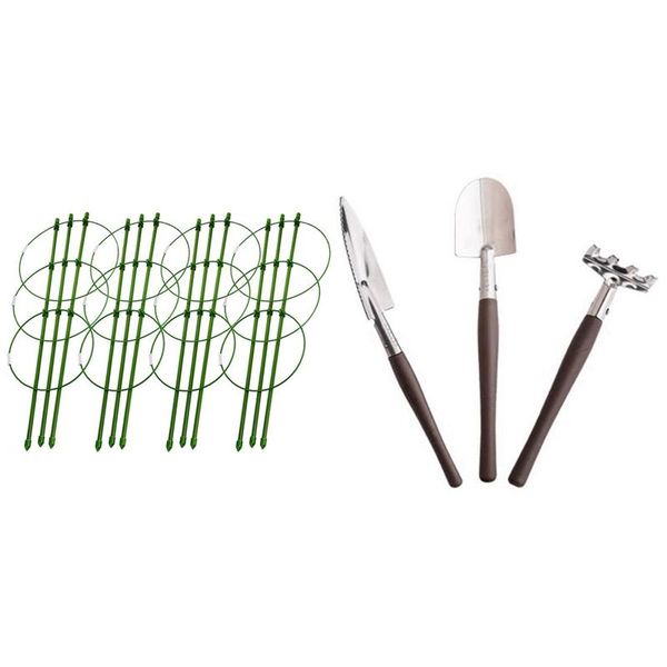 craft tools 4pcs plant support 18 inches cages with adjustable rings 3pcs mini solid wood small shovel
craft tools 4pcs plant support 18 inches cages with adjustable rings 3pcs mini solid wood small shovel