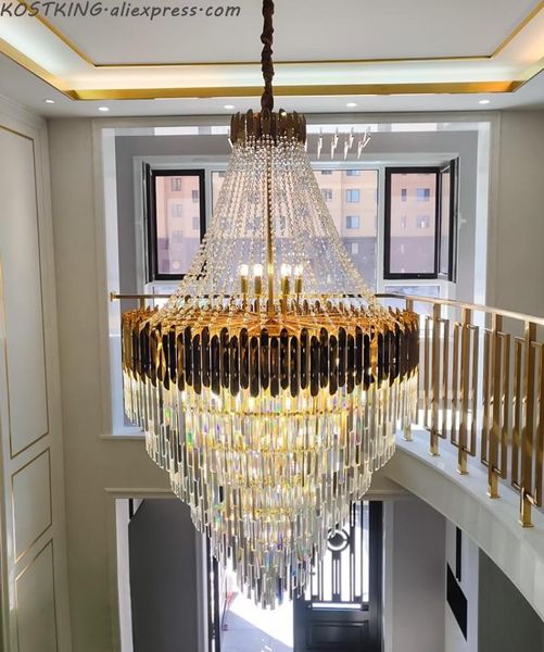 chandeliers large crystal chandelier in duplex building luxury el lobby engineering villa living room hollow
chandeliers large crystal chandelier in duplex building luxury el lobby engineering villa living room hollow
