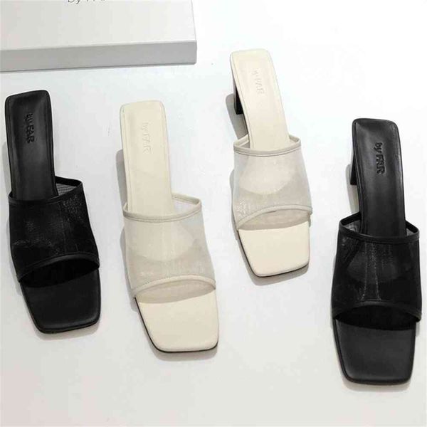 70% off wholesale sandals flip-flops byfar summer new niche solid square head thick high heel sheepskin soft and comfortable sandals, Black
70% off wholesale sandals flip-flops byfar summer new niche solid square head thick high heel sheepskin soft and comfortable sandals, Black