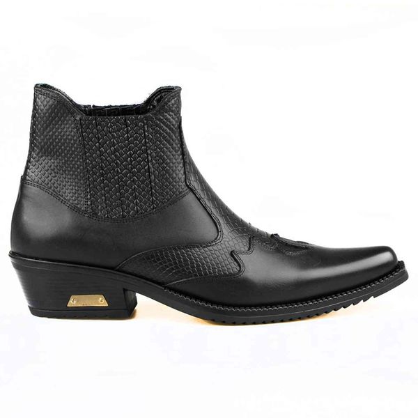dress shoes botas cano baixo masculinas estilo vintage, couro legÃtimo, curta de cowboy, preto, esticável, vintage gnp7, Black
dress shoes botas cano baixo masculinas estilo vintage, couro legÃtimo, curta de cowboy, preto, esticável, vintage gnp7, Black