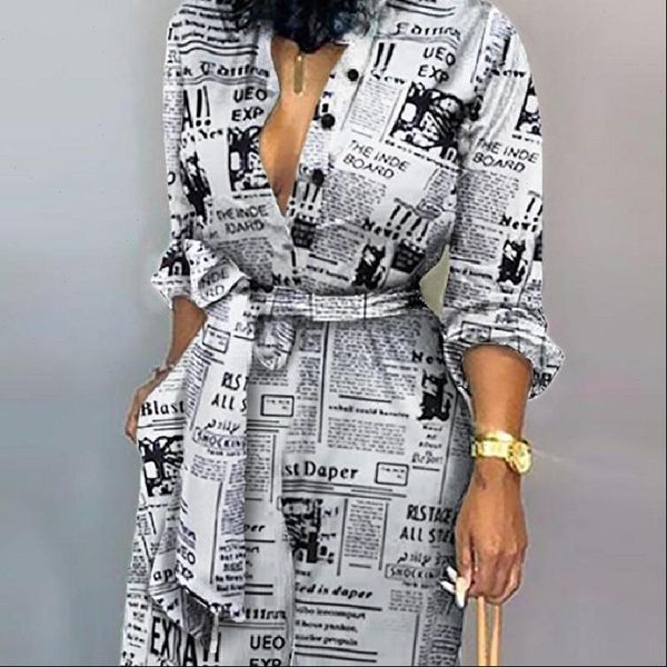 office fashion newspaper print lace women jumpsuits up full sleeve autumn high waist wide leg pants temperament overall, Black;white
office fashion newspaper print lace women jumpsuits up full sleeve autumn high waist wide leg pants temperament overall, Black;white