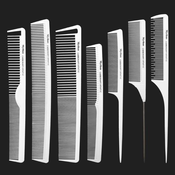 hair brushes professional hairdressing carbon comb anti static haircut tools hairdresser cutting barber styling set, Silver
hair brushes professional hairdressing carbon comb anti static haircut tools hairdresser cutting barber styling set, Silver
