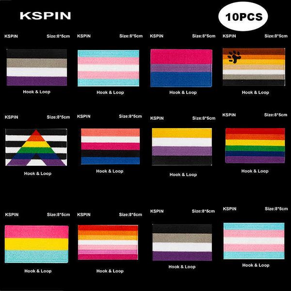 8*5cm national flag patch hook loop asexual nonbinary straight allies armband 3d stick on jacket backpack stickers, Gray
8*5cm national flag patch hook loop asexual nonbinary straight allies armband 3d stick on jacket backpack stickers, Gray