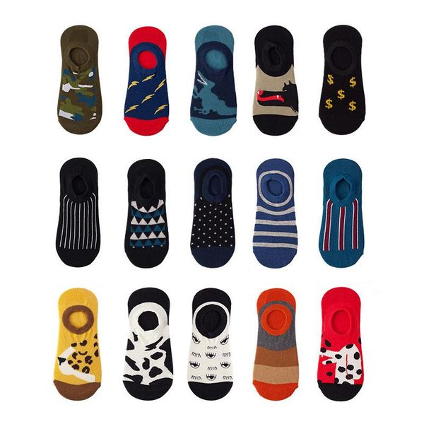 men's socks boat invisible shallow mouth pure cotton summer thin fashion brand ins silicone non slip children's, Black 
men's socks boat invisible shallow mouth pure cotton summer thin fashion brand ins silicone non slip children's, Black