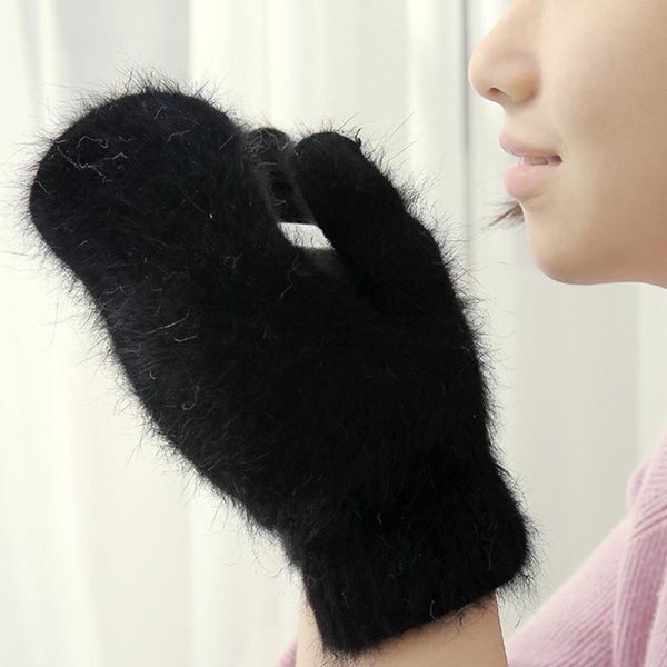 five fingers gloves 1 pair korean version wool female winter mittens fur women girls, Blue;gray
five fingers gloves 1 pair korean version wool female winter mittens fur women girls, Blue;gray