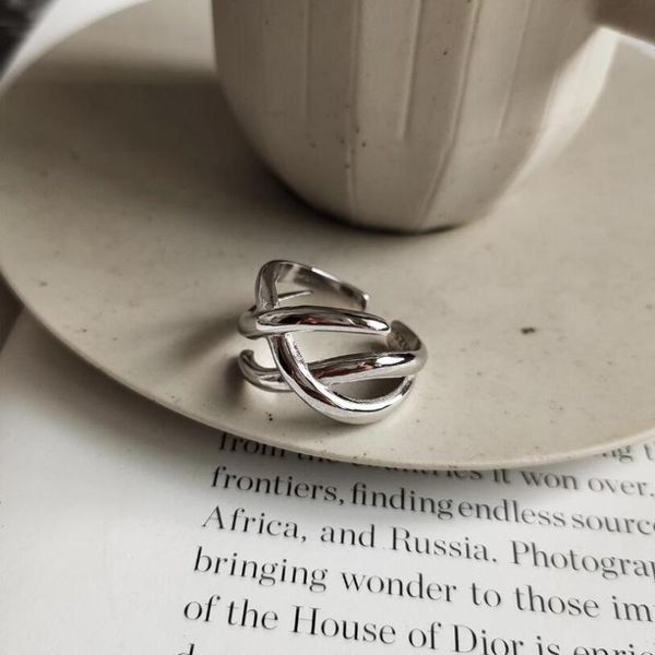 cluster rings 2021 fashion jewelry silver 925 weave shape multi-layer winding engagement ring sterling bague femme, Golden;silver
cluster rings 2021 fashion jewelry silver 925 weave shape multi-layer winding engagement ring sterling bague femme, Golden;silver