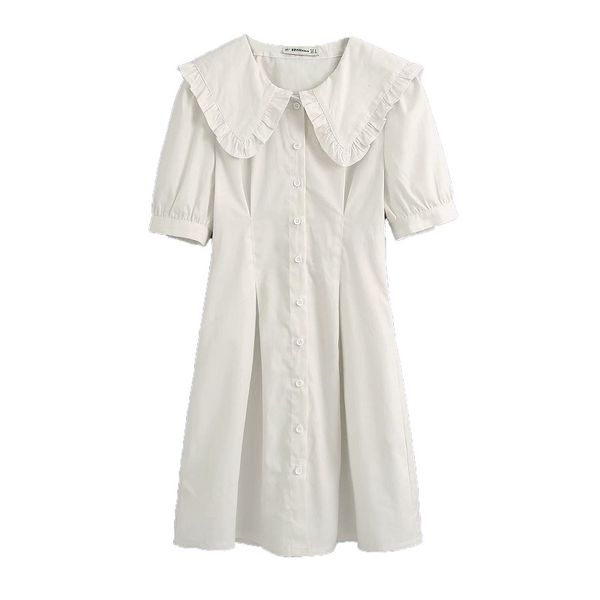 women sweet fashion ruffles buttons mini dress stylish lapel collar short sleeve dresses girls chic outfits 210520, Black;gray
women sweet fashion ruffles buttons mini dress stylish lapel collar short sleeve dresses girls chic outfits 210520, Black;gray