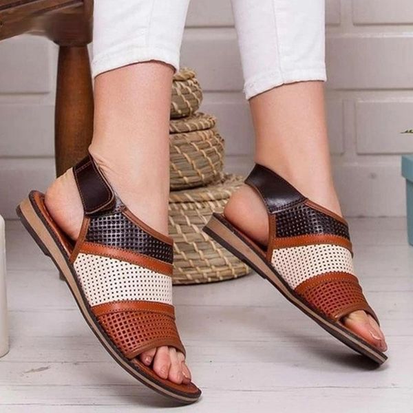 sandals women flat hollow out hook loop pu leather ladies slingbacks summer shoes woman peep toe casual rome female 2021, Black
sandals women flat hollow out hook loop pu leather ladies slingbacks summer shoes woman peep toe casual rome female 2021, Black