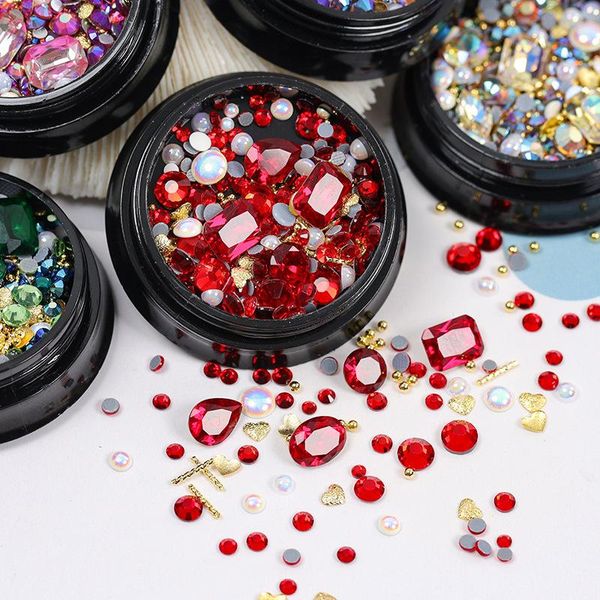 nail art decorations twisted bar beads frosted heart rhinestones gems decals manicure diy tips mix shapes glitter diamond pearls metal 1 jar, Silver;gold
nail art decorations twisted bar beads frosted heart rhinestones gems decals manicure diy tips mix shapes glitter diamond pearls metal 1 jar, Silver;gold