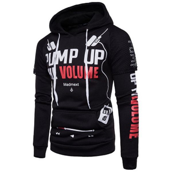mens hip hop skinny hoodies fashion trend mesh long sleeve with pockets drawstring hooded sweatshirts male spring casual slim pullover, Black
mens hip hop skinny hoodies fashion trend mesh long sleeve with pockets drawstring hooded sweatshirts male spring casual slim pullover, Black
