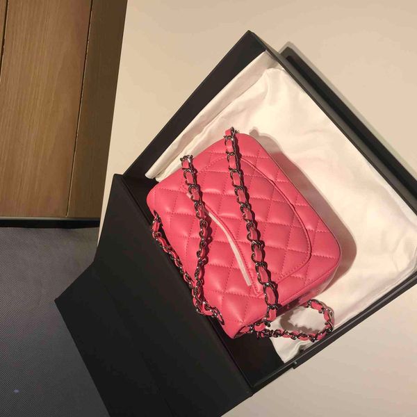 2021 luxury bag classic designer leather mini cf women's shoulder chain 8n4