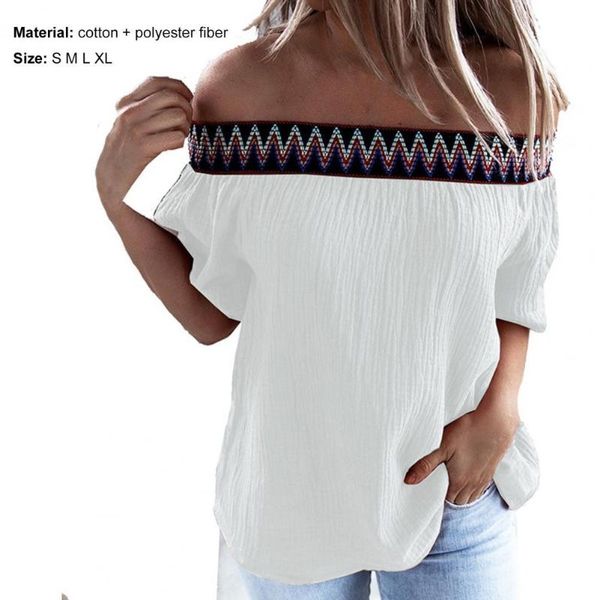 women's t-shirt t shirt women 2021 fashion loose off shoulder patchwork short sleeve for dating street wear black xl, White
women's t-shirt t shirt women 2021 fashion loose off shoulder patchwork short sleeve for dating street wear black xl, White