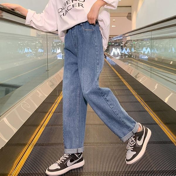 jeans girl solid color children pants for casual style cotton spring autumn trousers clothes 6 8 10 12 14 yrs, Blue
jeans girl solid color children pants for casual style cotton spring autumn trousers clothes 6 8 10 12 14 yrs, Blue