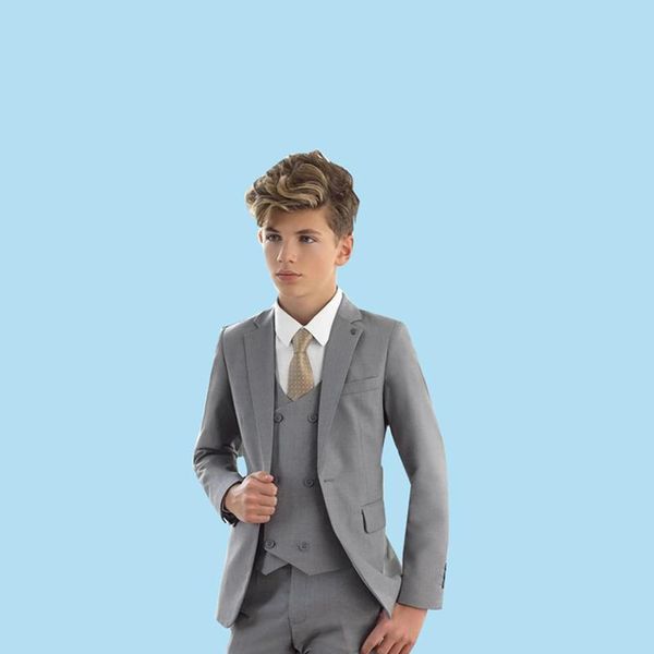 men's suits & blazers fashion light grey notch lapel kids for wedding handsome children groom wear 3 pieces set boy's formal prom, White;black
men's suits & blazers fashion light grey notch lapel kids for wedding handsome children groom wear 3 pieces set boy's formal prom, White;black