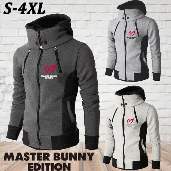 men's hoodies & sweatshirts master printed design autumn and winter warm high neck stand collar thick brand casual zipper clothing, Black
men's hoodies & sweatshirts master printed design autumn and winter warm high neck stand collar thick brand casual zipper clothing, Black
