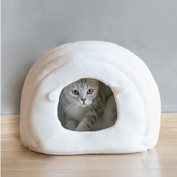 sheep pet nest two colors are available. dog house cat sleeping soft cushion comfortable cute little lamb look beds & furniture
sheep pet nest two colors are available. dog house cat sleeping soft cushion comfortable cute little lamb look beds & furniture