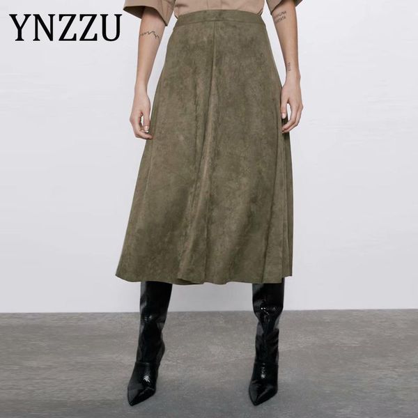 skirts green women high waist suede skirt 2021 spring autumn a-line female maxi solid vintage casual bottoms black ynzzu yb419
skirts green women high waist suede skirt 2021 spring autumn a-line female maxi solid vintage casual bottoms black ynzzu yb419