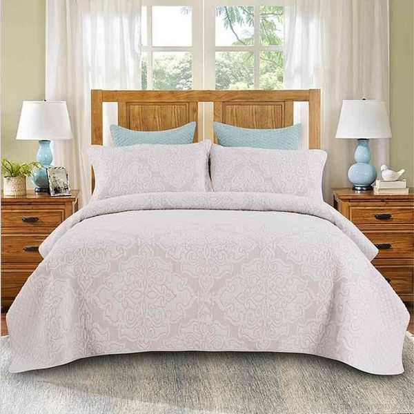 100%cotton quilted cream white bedspread premium chic 3pieces bed spread with match pillow shams embroidery quilt bedding set
100%cotton quilted cream white bedspread premium chic 3pieces bed spread with match pillow shams embroidery quilt bedding set