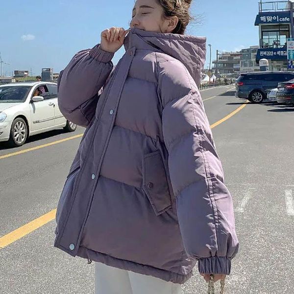 women's down & parkas women jacket winter thick hooded padded coats female korean loose coat puffer ladies oversize outwear jackets, Black
women's down & parkas women jacket winter thick hooded padded coats female korean loose coat puffer ladies oversize outwear jackets, Black