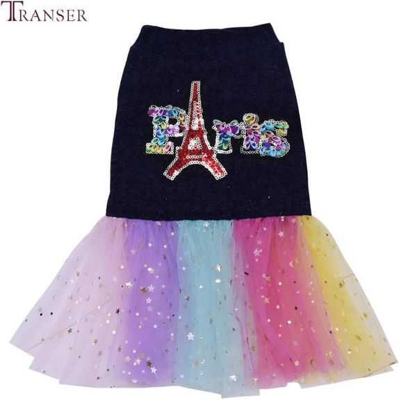 dog apparel transer cat dress sequins paris rainbow guaze mesh lace dresses star pet clothing small costume for party 986
dog apparel transer cat dress sequins paris rainbow guaze mesh lace dresses star pet clothing small costume for party 986