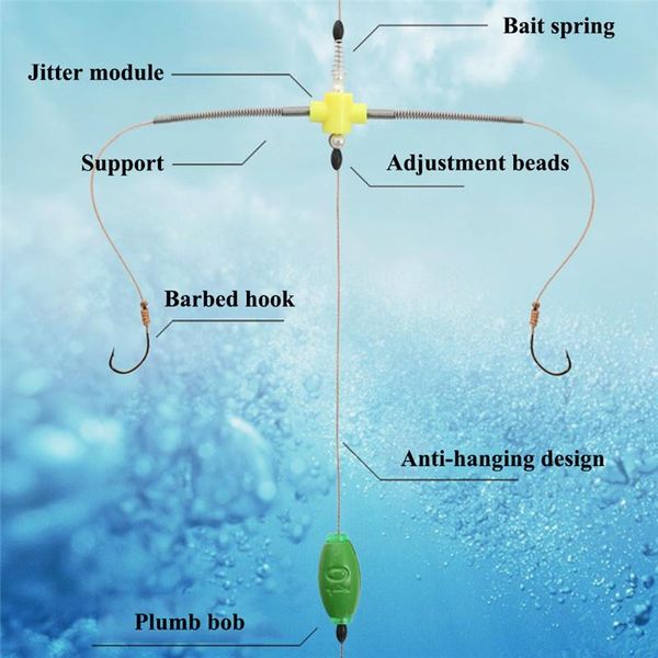 automatic fishing hook speed high elasticity lazy person waters fish accessories quality hooks
automatic fishing hook speed high elasticity lazy person waters fish accessories quality hooks