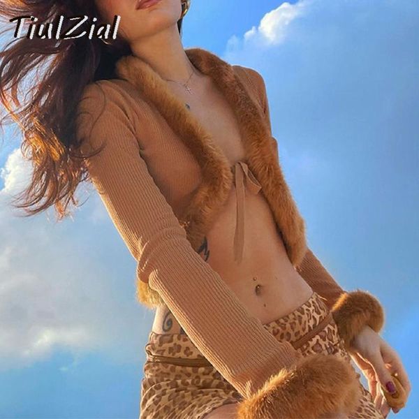women's jackets tiulzial shaggy crop jacket coat cardigan women lace up autumn outfit ribbed knitted for woman, Black;brown
women's jackets tiulzial shaggy crop jacket coat cardigan women lace up autumn outfit ribbed knitted for woman, Black;brown