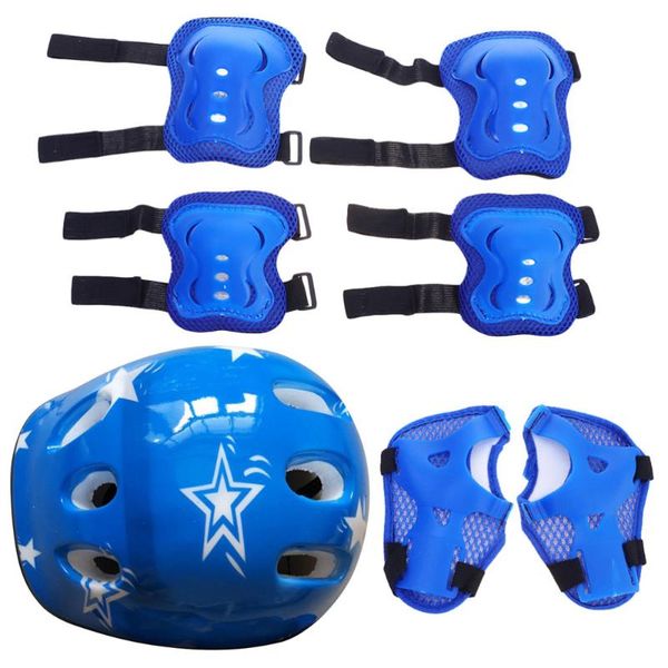 elbow & knee pads 7pcs in 1 set adjustable skating helmet kits outdoor protector skateboard gear pad car protective, Black;gray
elbow & knee pads 7pcs in 1 set adjustable skating helmet kits outdoor protector skateboard gear pad car protective, Black;gray