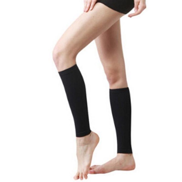 pair relieve leg calf sleeve varicose vein circulation compression elastic stocking support for women sports wear socks, Black
pair relieve leg calf sleeve varicose vein circulation compression elastic stocking support for women sports wear socks, Black