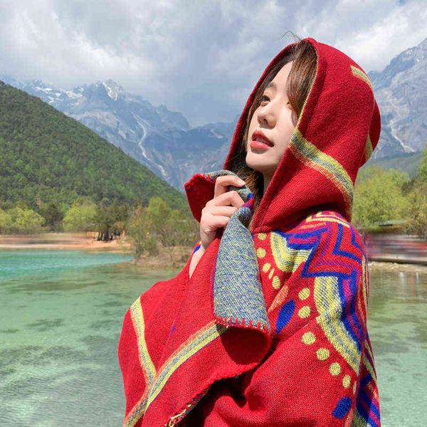 scarves tibet qinghai lake tourism shawl scarf nepal lijiang ethnic cloak dert po autumn and winter female cloak, Blue;gray
scarves tibet qinghai lake tourism shawl scarf nepal lijiang ethnic cloak dert po autumn and winter female cloak, Blue;gray