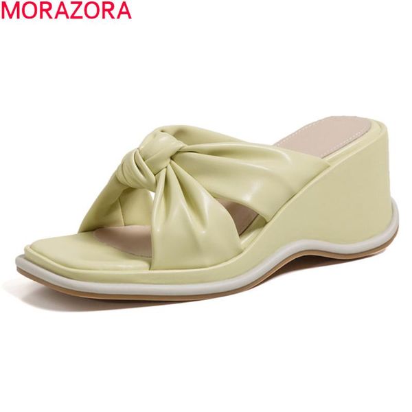 slippers morazora 2021 arrival women fashion ladies mules shoes wedges platform classic party, Black
slippers morazora 2021 arrival women fashion ladies mules shoes wedges platform classic party, Black