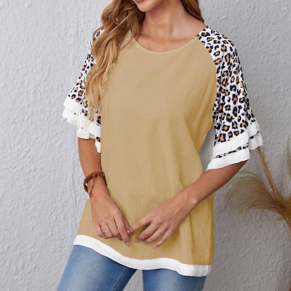 women's blouses & shirts summer loose fashion tshirts 2021 arrival round neck short sleeve pullover ladies leisure comfortable blouse #, White
women's blouses & shirts summer loose fashion tshirts 2021 arrival round neck short sleeve pullover ladies leisure comfortable blouse #, White