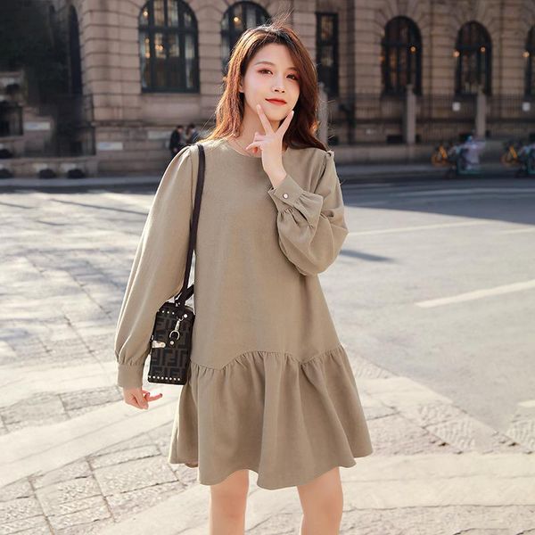maternity dresses autumn fashion patchwork ruffle mini dress long sleeve loose shirt clothes for pregnant women pregnancy casual, White
maternity dresses autumn fashion patchwork ruffle mini dress long sleeve loose shirt clothes for pregnant women pregnancy casual, White