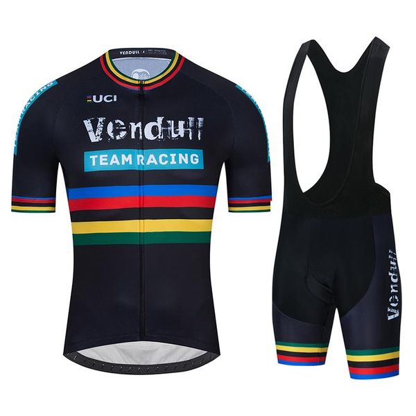 racing sets vendull pro cycling clothing set summer mtb bike bicycle jersey sportswear maillot ropa ciclismo, Black;blue
racing sets vendull pro cycling clothing set summer mtb bike bicycle jersey sportswear maillot ropa ciclismo, Black;blue