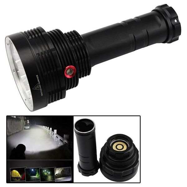 anjoet super bright 16t6 20000 lumens flash light 16*xm-l t6 led for hunting camping use torch 18650 battery flashlights torches
anjoet super bright 16t6 20000 lumens flash light 16*xm-l t6 led for hunting camping use torch 18650 battery flashlights torches