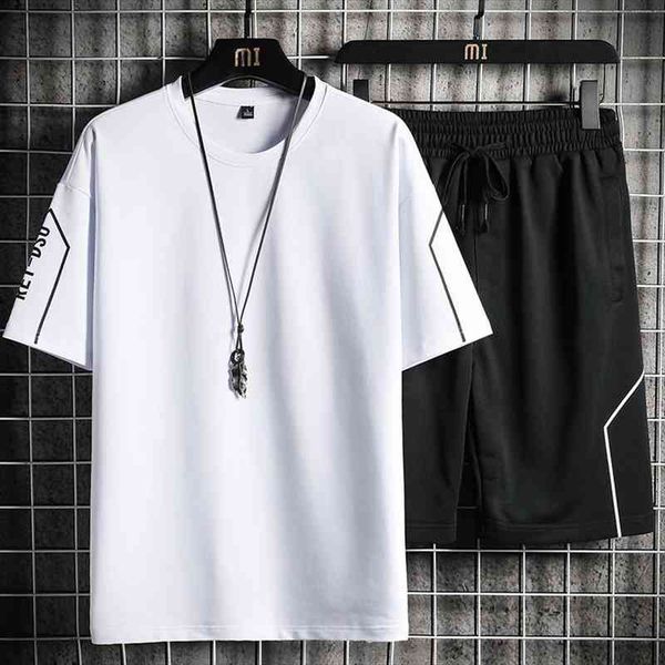 men casual summer sets short sleeve t-shirts drawstring shorts suits mens sportswear running suit 2 pcs set fashion breathable, Gray
men casual summer sets short sleeve t-shirts drawstring shorts suits mens sportswear running suit 2 pcs set fashion breathable, Gray