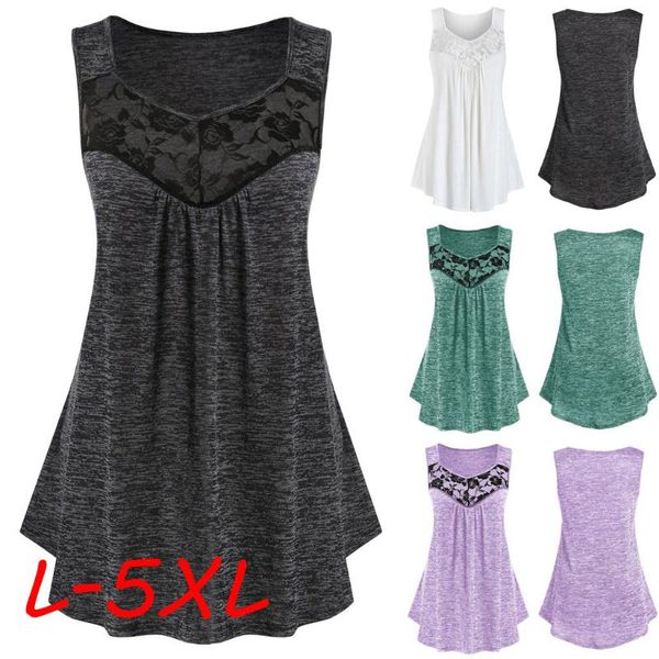 women's tanks & camis women plus size tank lace floral tunic fashion vest summer camisole casual sleeveless female blusas, White
women's tanks & camis women plus size tank lace floral tunic fashion vest summer camisole casual sleeveless female blusas, White