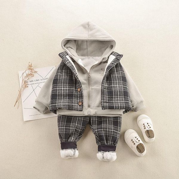 clothing sets baby boys and girls christmas winter warm sports plus velvet cotton clothes three-piece suit toddler bgirl outfit, White
clothing sets baby boys and girls christmas winter warm sports plus velvet cotton clothes three-piece suit toddler bgirl outfit, White