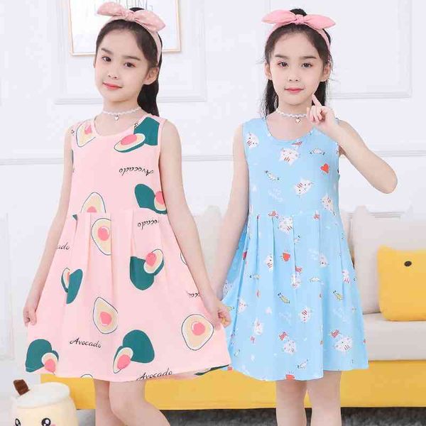 children's 2021 summer new sleeveless dress baby silk princess skirt children's nightgown, Red;yellow
children's 2021 summer new sleeveless dress baby silk princess skirt children's nightgown, Red;yellow